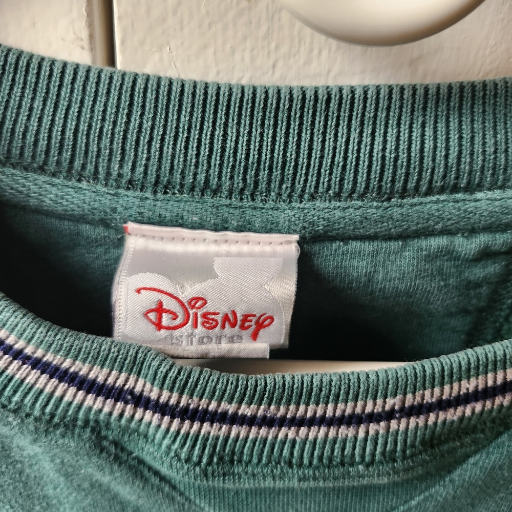 Disney TIGGER Green Sweater with Embroidered Character LG - Picture 3 of 6